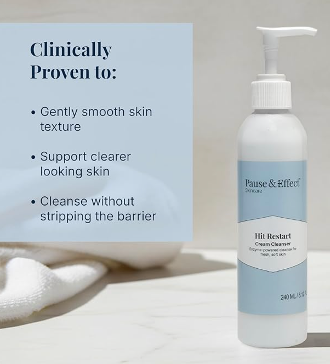 Hit Restart Cream Cleanser