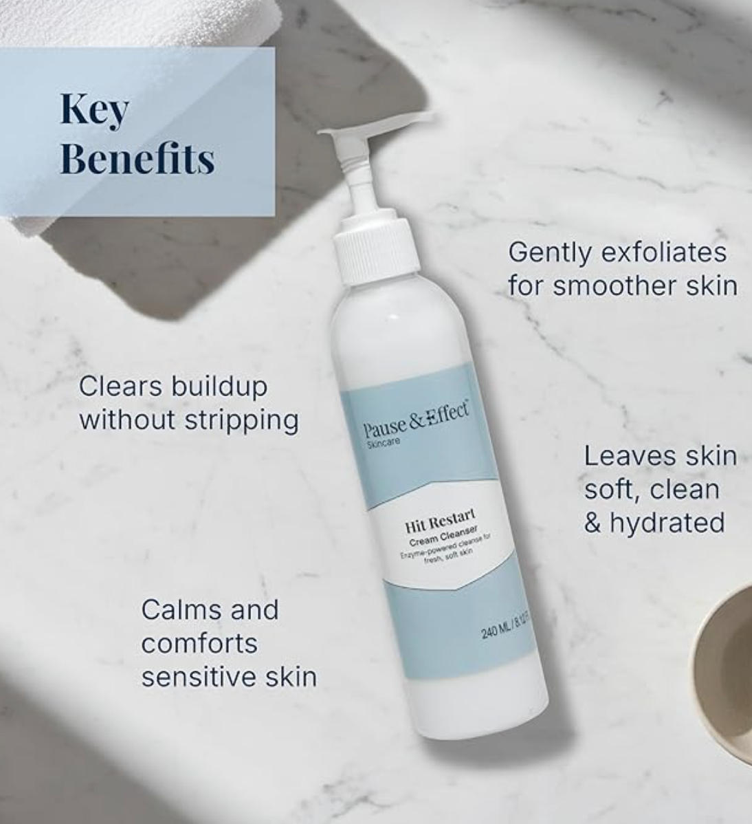 Hit Restart Cream Cleanser
